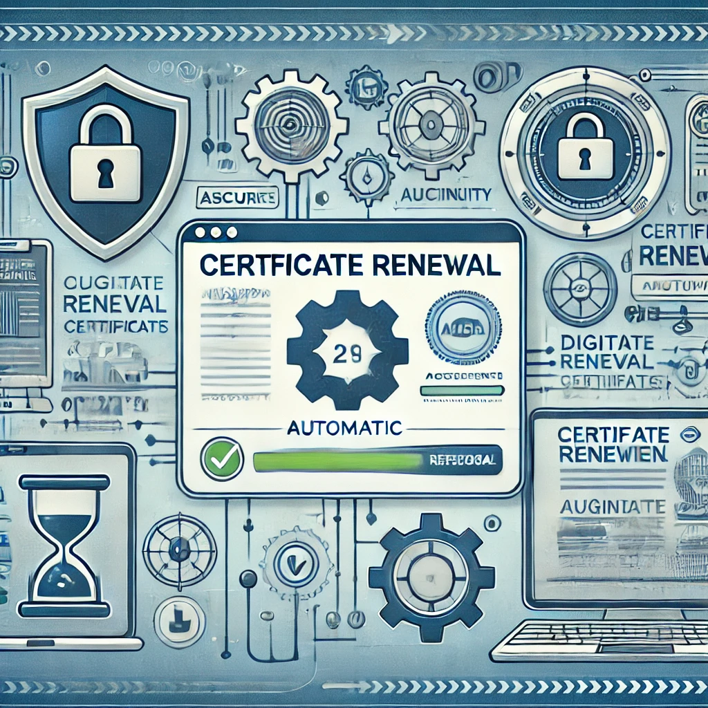 renovación automática certificados digitales