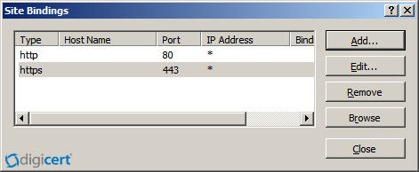 iis 7 instalacion binding configurado